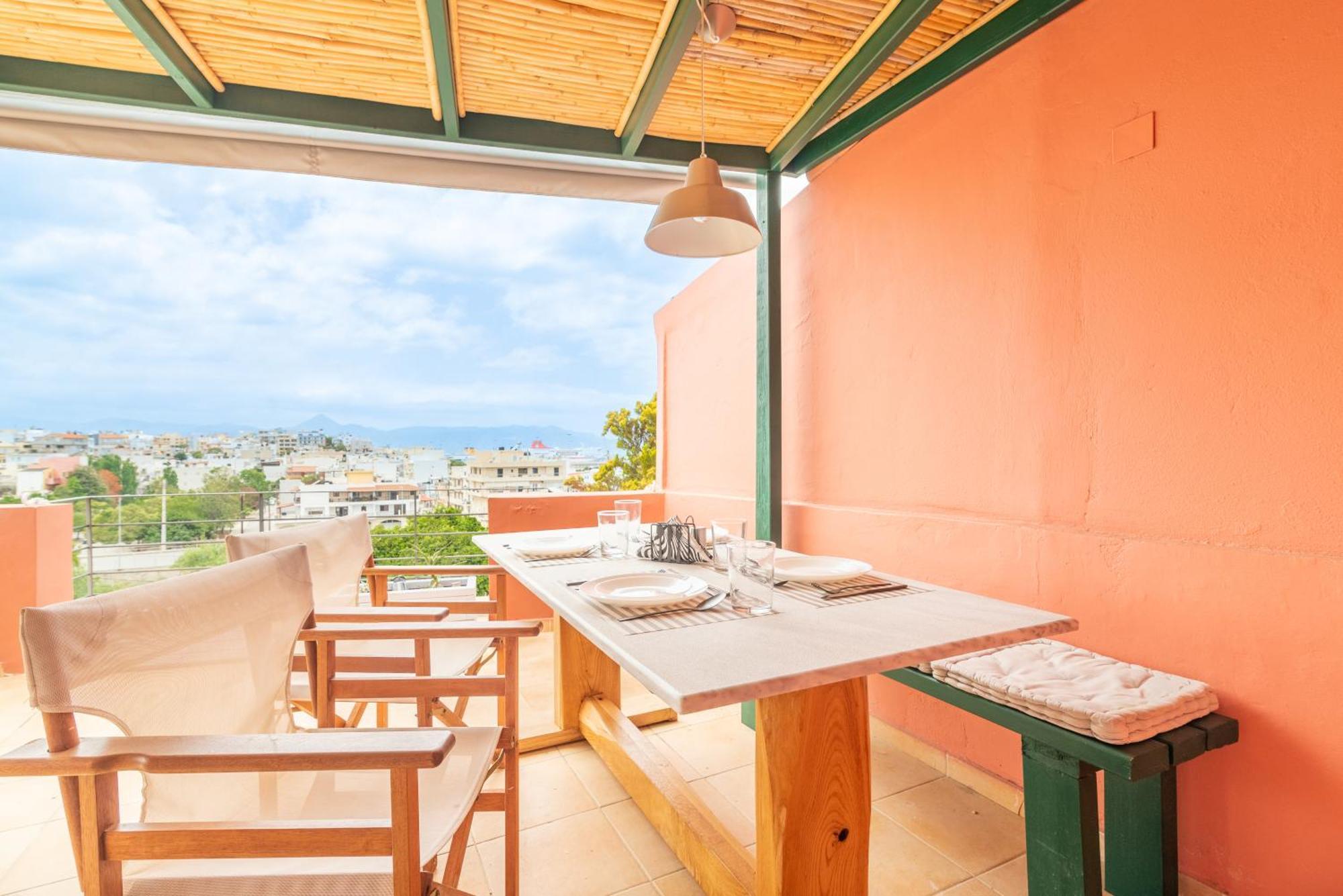 City Loft Near The Airport With Seaview Iraklion Buitenkant foto